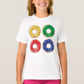 T-Shirt Donuts de Noël (Devant)