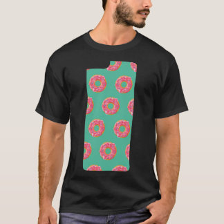 T-shirt Donuts Motif Love Sweets Bakery bateau de pirate b