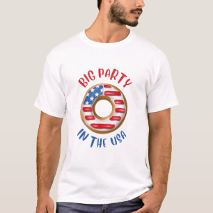 T-shirt Donuts Party aux USA