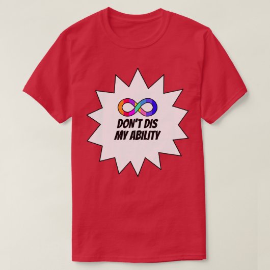 T-shirt Donx27t Dis dans ma capacité 5 (Design devant)