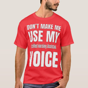 T-shirt Donx27t Me Faire Utiliser Ma Voix
