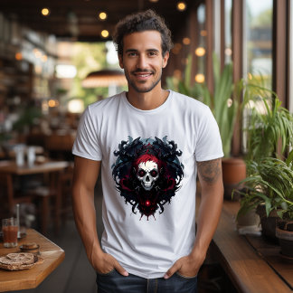 T-shirt Dood, Crane, Man