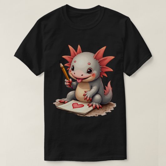 T-shirt Doodle Axolotl (Design devant)