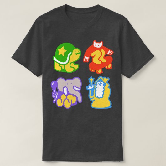 T-shirt Doodle Buddies (Design devant)