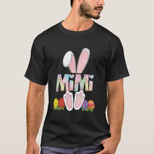 T-shirt Doodle Bunny Mama Mini Bunny Mama Pâques Pâques (Devant)