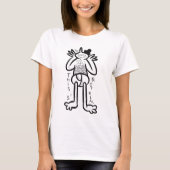 T-shirt Doodle de panique pittoresque (Devant)