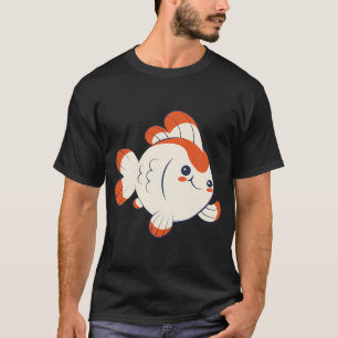 T-shirt Doodle de poisson Koi Kawaii par Möno Röso