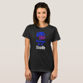 T-shirt Doodle Dog Caniche Dachshund (Devant entier)
