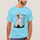 T-shirt Doodle Dog KiniArt (Devant)