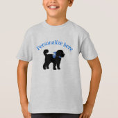 T-shirt Doodle Dog pour enfants (Devant)