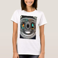 Doodle ethnique africain Zebra texturé Art Imprime