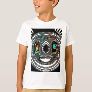 T-shirt Doodle ethnique africain Zebra texturé Art Imprime