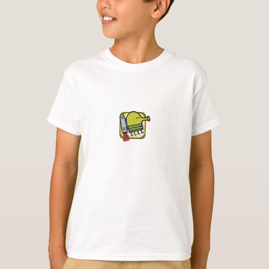 T-shirt Doodle Jump Ringer (Devant)