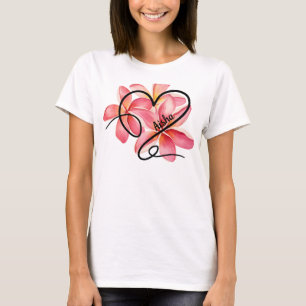 T-shirt Doodle Love Coeur & Fleurs