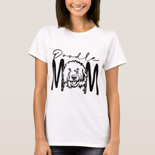 T-shirt Doodle Maman (Devant)