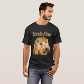 T-shirt Doodle Maman Goldendoodle (Devant entier)