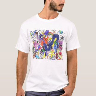 T-shirt Doodle Punk Rock #15 Couleur 70