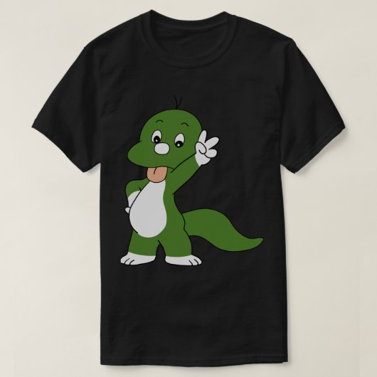 T-shirt Dooly the Little Dinosaur Classic. T-Sh essentiel (Design devant)