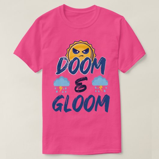 T-shirt Doom Gloom (Design devant)