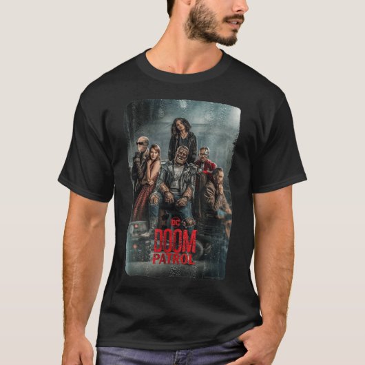 T-shirt Doom Patrol Band Of SuperPowered Freaks boy (Devant)
