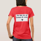 T-shirt DOON "Pour l'amour de Lerner & Loewe" (Dos)
