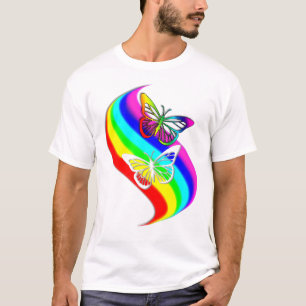 T-Shirt door vlinder