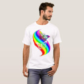T-Shirt door vlinder (Voorkant volledig)