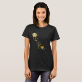 T-shirt Doot doot, M. Skeletal Funny meme (Devant entier)