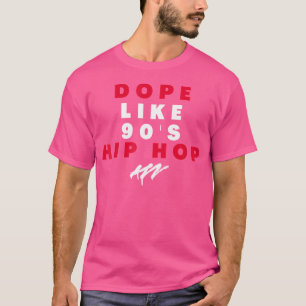 T-shirt Dope Comme Un Graffiti Urbain Hip hop Des Années 9