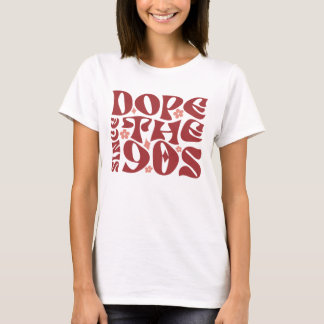 T-Shirt Dopé Depuis Les Années 90 Rétro