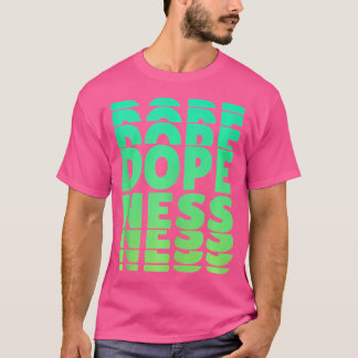 T-shirt Dopenesss De Culture Rap Hip hop Des Années 80