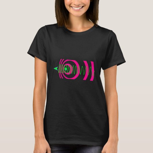 T-shirt Doppler Effect Physique Science Equation Physicien (Devant)