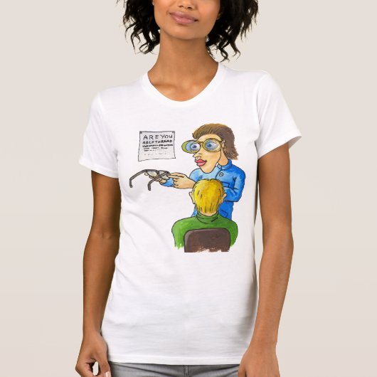 T-shirt d'optométriste (Devant)