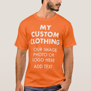 T-SHIRT D'ORANGE LUMINEUX Personnalisé