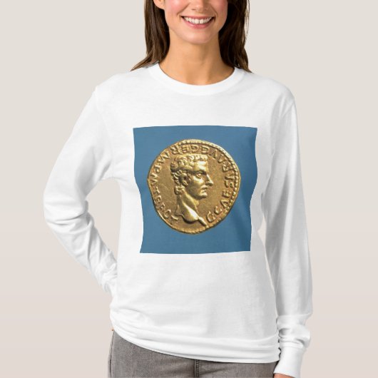 T-shirt Doré de Caligula nu-tête (Devant)