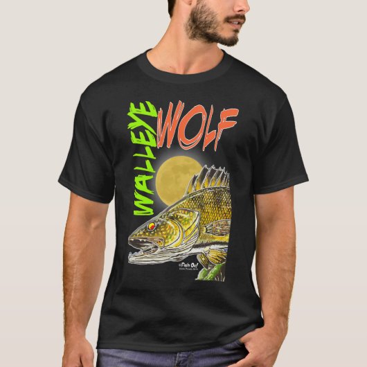 T-shirt Doré Loup (Devant)