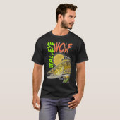 T-shirt Doré Loup (Devant entier)