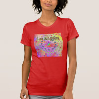 T-shirt doré Lucky de Los Angeles