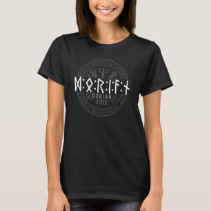T-shirt Dorian en runes Futhark Viking