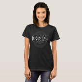 T-shirt Dorian en runes Futhark Viking (Devant entier)