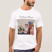 T-shirt d'origine de bande verdéenne (Devant)