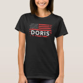 T-SHIRT DORIS AMERICAN FLAG FOR DORIS (Devant)