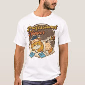 T-shirt Dormeuse professionnelle, Chat (Devant)
