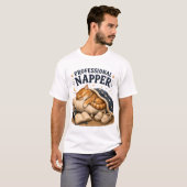 T-shirt Dormeuse Professionnelle – Design Confortable de C (Devant entier)