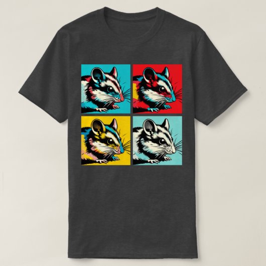 T-shirt Dormice Art Joli Dormice Africain (Design devant)