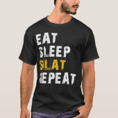 T-shirt dormir à manger Silat (Devant)