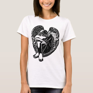 T-shirt Dormir Ange fille Imaginaire religieux abstrait