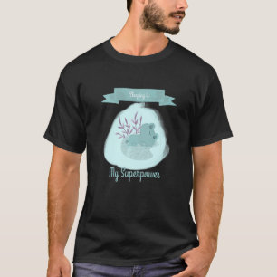T-shirt Dormir, C'Est Mon Sommeil De Superpuissance
