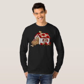 T-shirt Dormir de caniche (Devant entier)