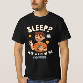 T-shirt “Dormir? N'a jamais entendu parler de elle" Fête d
